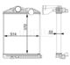 RADIATEUR INTERCOOLER ATEGO 1, ATEGO 2 OEM BEHR